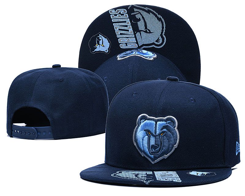 2020 NBA Memphis Grizzlies Hat 2020915